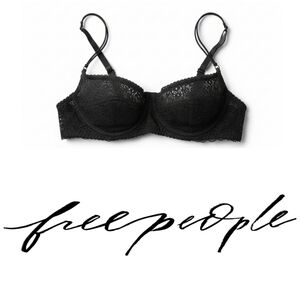 Free People | Intimately Free People Midnight Lace Bra 32A